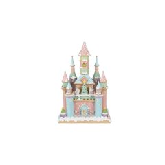   Színes tornyos sütikastély 27x18x42cm, műanyag dekorfigura – Clayre-Eef