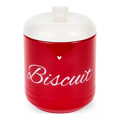 Kerámia konyhai tárolóedény 14x14x19,3cm, 1300ml, Biscuit – Nuvole di Stoffa