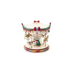   Körhinta 23x23,5x20cm, műanyag dekorfigura, Giostra – Nuvole di Stoffa