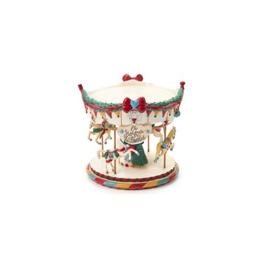 Körhinta 23x23,5x20cm, műanyag dekorfigura, Giostra – Nuvole di Stoffa