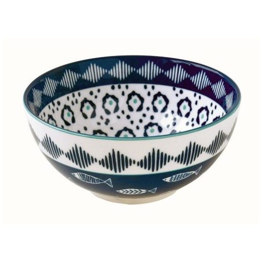 Porcelántál 15cm, Sea Shore