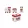 Porcelán vonattál, 2 részes, 25,5x8x12,5cm, dobozban, Christmas Memories – Easy Life-Nuova