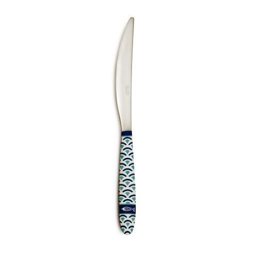 Rozsdamentes kés műanyag dekorborítású nyéllel, 22,5cm, Sea Shore
