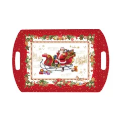   Műanyag tálca 52x35cm, Christmas Memories – Easy Life-Nuova