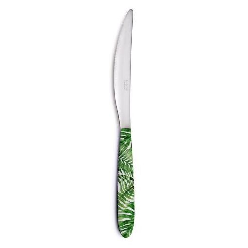 Rozsdamentes kés műanyag dekorborítású nyéllel, 22,5cm, Bali