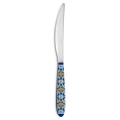   Rozsdamentes kés műanyag dekorborítású nyéllel, 22,5cm, Maiolica Blue