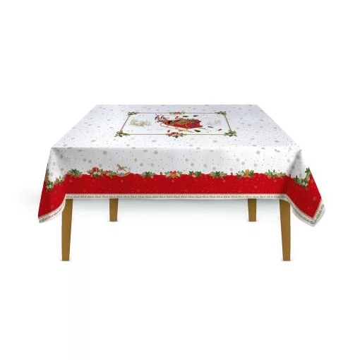 Asztalterítő 145x180cm, 100% pamut, Christmas Memories