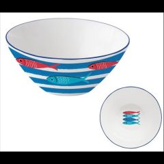 Porcelántál 16cm, Sardine's Party