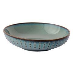 Porcelán mélytányér 20cm, Drops Celadon