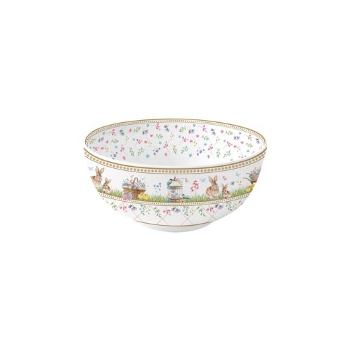 Porcelántál 23cm, Spring Bloom – Easy Life-Nuova