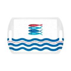   Műanyag tálca 52x35cm, Sardine's Party – Easy Life-Nuova