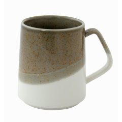 Porcelánbögre 380ml, Double beige