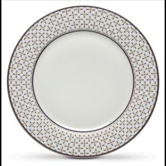Pozzi Milano Porcelán lapostányér 27cm, Charles
