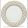 Pozzi Milano Porcelán lapostányér 27cm, Déco