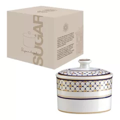 Pozzi Milano Porcelán cukortartó 300ml, dobozban, Charles