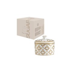   Porcelán cukortartó 300ml, dobozban, Déco – Pozzi Milano