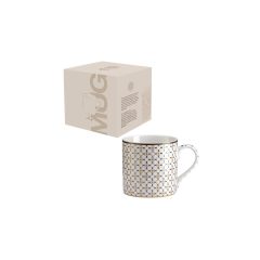 Porcelánbögre 400ml, dobozban, Charles – Pozzi Milano