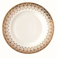 Porcelán desszerttányér 19cm, Festive