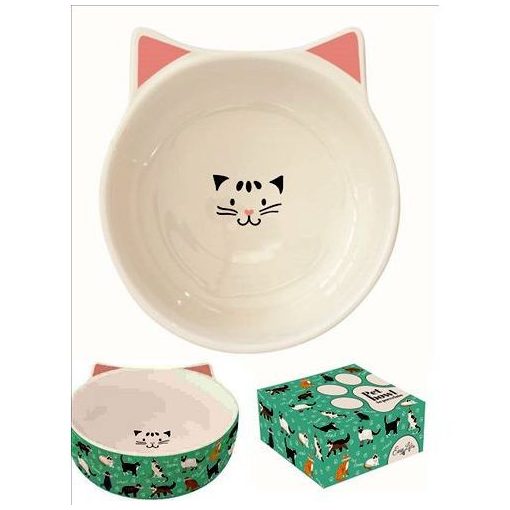 Porcelán cicatálka 14,5cm, dobozban, Pet Lovers, Cats Family