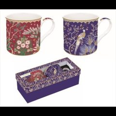   Porcelán bögreszett 2db-os,300ml, dobozban, Atmosphere, Electic Chic