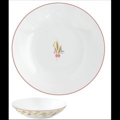 Easy Life-Nuova Porcelán mélytányér 20,5cm, Country Life