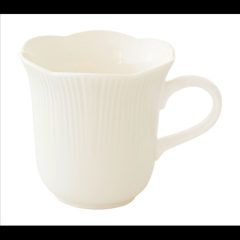 Easy Life-Nuova Porcelánbögre 320ml, Fleuri white