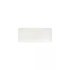 Porcelántálca 36x15,5cm, Fleuri white – Easy Life-Nuova