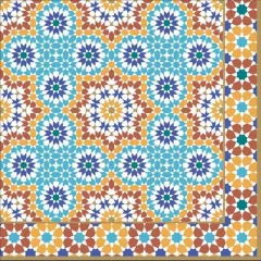 Easy Life-Nuova Papírszalvéta 33x33cm, Marrakech, 20db-os