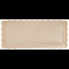 Easy Life-Nuova Porcelántálca 36x15,5cm, Fleuri terracotta