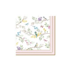   Papírszalvéta 33x33cm, Birds Melody, 20db-os – Easy Life-Nuova