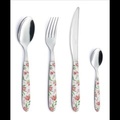   Easy Life-Nuova Rozsdamentes kés műanyag dekorborítású nyéllel, 22,5cm, Botanic Chic