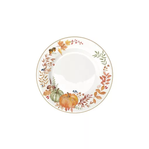 Porcelán lapostányér 26,5cm, Harvest – Easy Life-Nuova