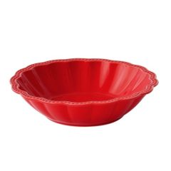 Easy Life-Nuova Porcelán mélytányér 20cm, Elite red