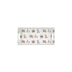 Műanyag tálca 41x19cm, Spring Bloom – Easy Life-Nuova