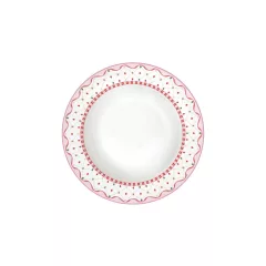  Porcelán mélytányér 21,5cm, Sweet Christmas – Easy Life-Nuova