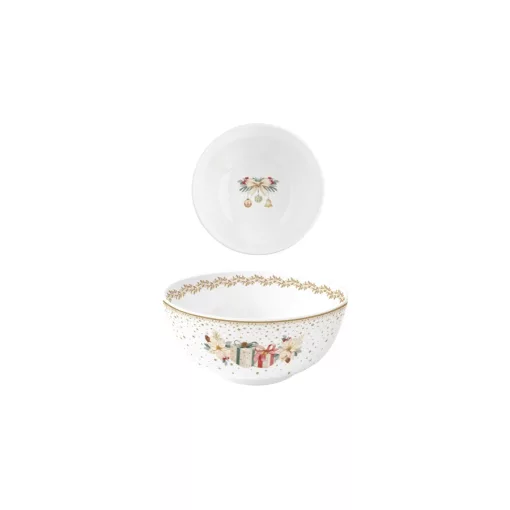 Porcelántál 15cm, White Elegance – Easy Life-Nuova