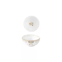 Porcelántálka 12cm, White Elegance – Easy Life-Nuova
