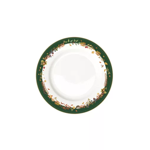 Porcelán lapostányér 26,5cm, Forest Dream – Easy Life-Nuova