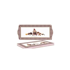   Porcelántálca 35x15cm, dobozban, Sweet Moments – Easy Life-Nuova