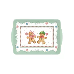 Műanyag tálca 22x15cm, Sweet Christmas – Easy Life-Nuova