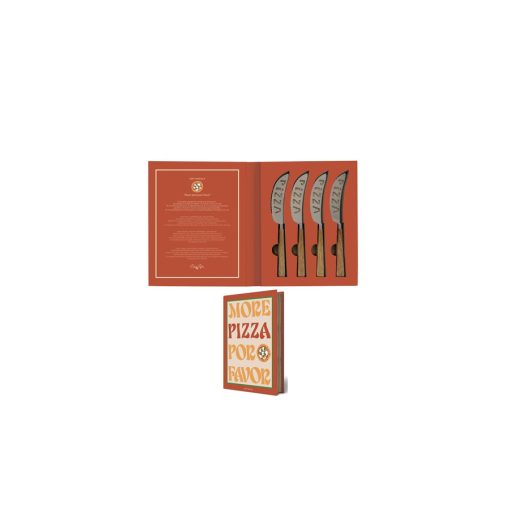 Pizzakés készlet 4 db-os, Gift Novels – Easy Life-Nuova