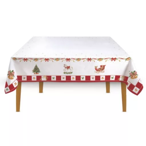 Asztalterítő 145x180cm, 100% pamut, Christmas Tale – Easy Life-Nuova