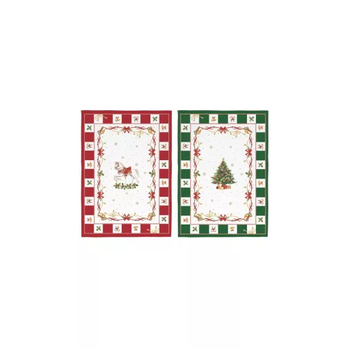 Konyharuhaszett 2 db-os 50x70cm, 100% pamut, Christmas Tale – Easy Life-Nuova