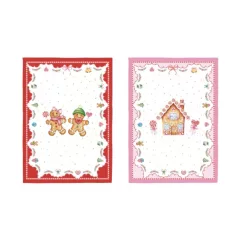   Konyharuhaszett 2 db-os 50x70cm, 100% pamut, Sweet Christmas – Easy Life-Nuova