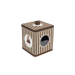   Ablakos fémdoboz 13x13x14,5cm, Sweet Moments – Easy Life-Nuova