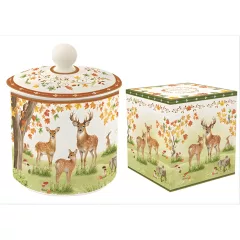   Porcelán keksztároló, 10,5x13 cm, dobozban, Fairy Forest – Easy Life