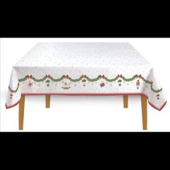   Easy Life-Nuova Asztalterítő 145x180cm, 100% pamut, Magie de Noel