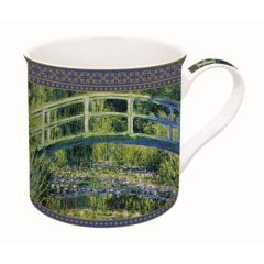   Porcelánbögre dobozban 300ml, Monet: Vízililiom és Japán híd