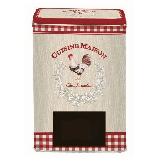 Konyhai fémdoboz 8,5x6x12cm, Cuisine Maison