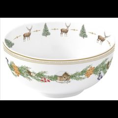 Easy Life-Nuova Porcelántálka 12cm, White Forest